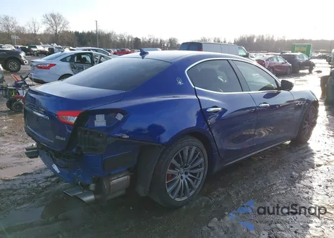 2018 Maserati Ghibli S Q4 from USA, damaged, VIN ZAM57YTA6J1268613
